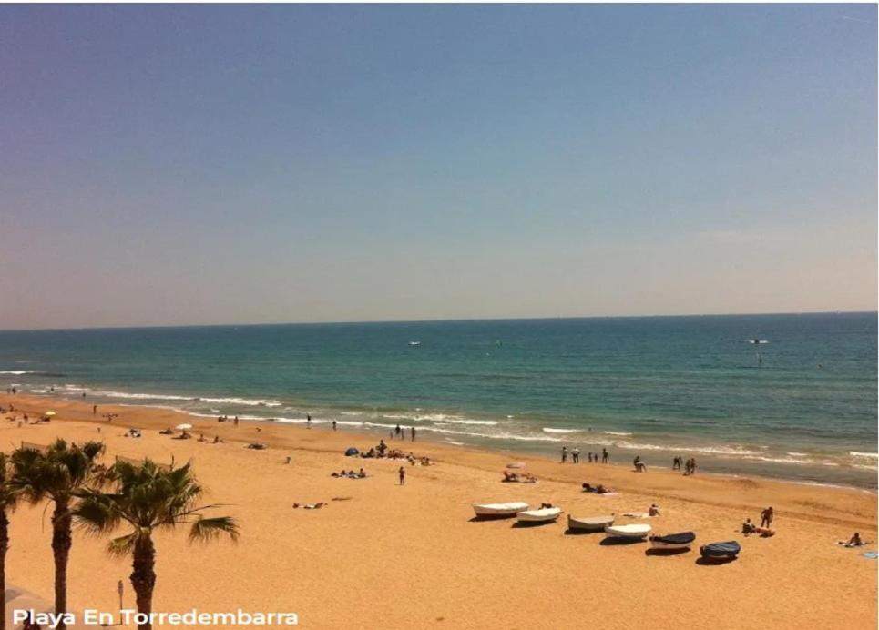 Fantastica Casa Con Piscina Y Playa ,Torredembarra-Tarragona Villa Pobla de Montornes Bagian luar foto